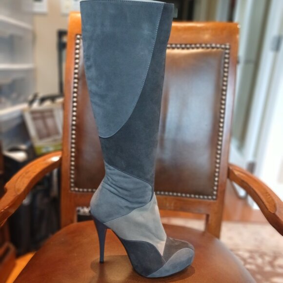 New leather tall boots in 3 colours. - Picture 1 of 7